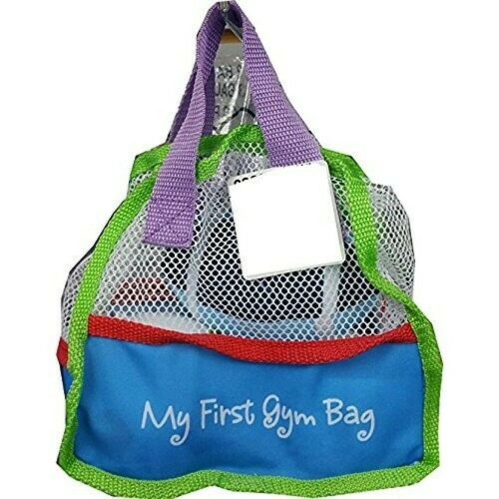 My First Gym Bag Toddler Toys Plush Net Christmas Gift NEW - Picture 3 of 5